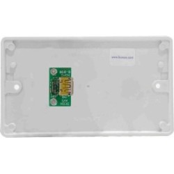 DADO-2G-HDMI HDMI-90BB on Engraved 2G white plastic panel, no audio