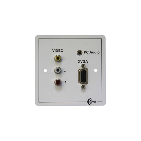 DADO-2G-HDMI-J-ST DADO-ST and HDMI-90BB adaptors on Engraved 2G panel, with audio