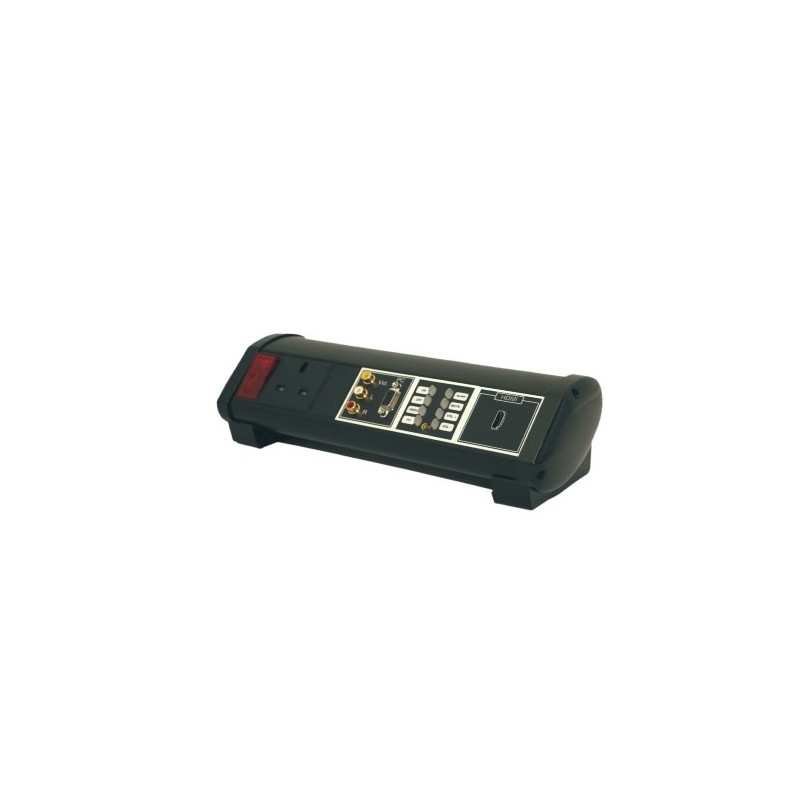 SDM-6H Horizontal desk top module with 13A and 150mm module space