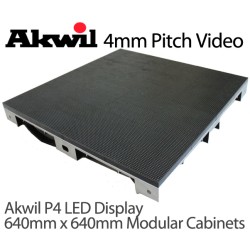 Akwil P4 - Best 4mm Pitch 3in1 LED Modular Display 640mm x 640mm LED Display Modular Panel - Highest Definition and Quality