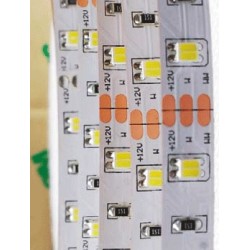 Akwil Dual 2in1 LED WW-CW Colour Temperature Controlled LED Strips 300 LED per m 48W IP65 Flexi Ribbon with 3M Adhesive 5m/ reel