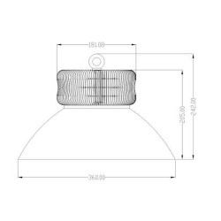 80W LED High Bay Flood Lighting High Lumen 8800lm - Aluminum Heat Sink - Cool White LED - Warm White LED or Neutral White LEDs