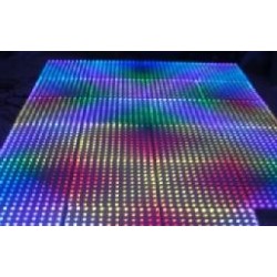 Akwil 144 Pixel Interactive LED Dance Floor Modules Capacitive Touch