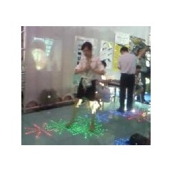 Akwil 144 Pixel Interactive LED Dance Floor Modules Capacitive Touch