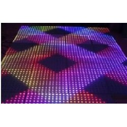 Akwil 144 Pixel Interactive LED Dance Floor Modules Capacitive Touch