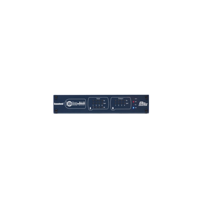 BSS BLU-50 4x4 Signal Processor with BLU link