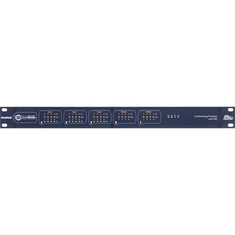 BSS BLU-101 Conferencing Processor with AEC BSS BLU-101 Conferencing Processor with AEC