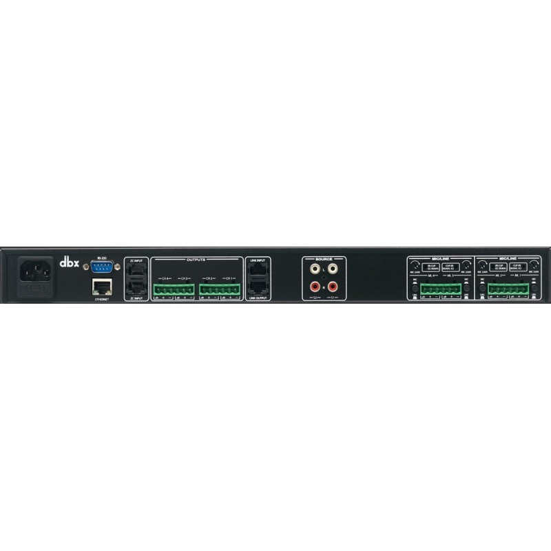 dbx ZonePro 640M 6x4 Digital Zone Processor dbx ZonePro 640M 6x4 Digital Zone Processor