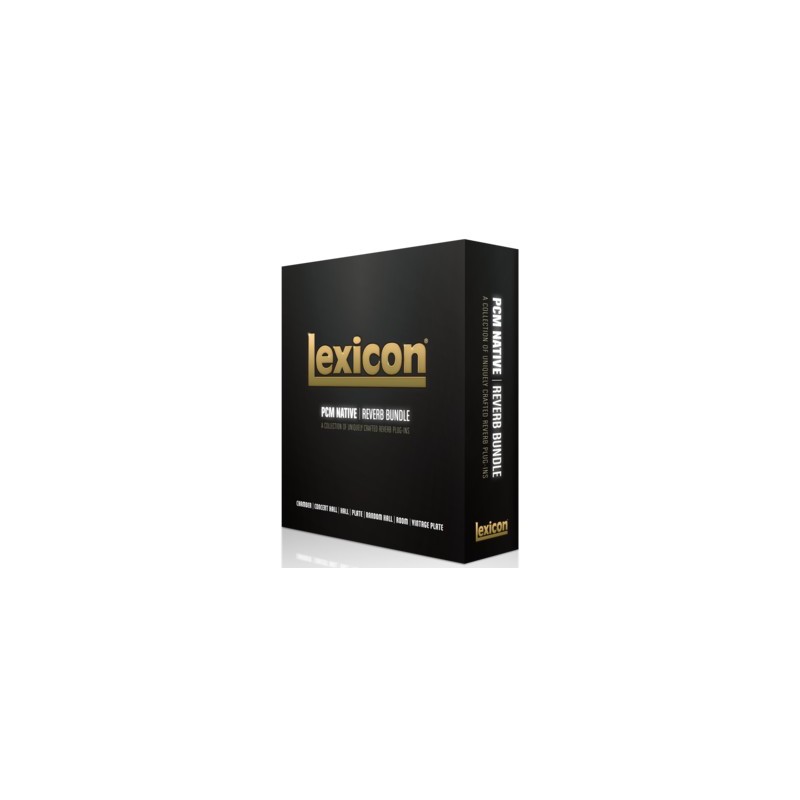 Lexicon Pro PCM Native Reverb Plug-in Bundle Lexicon Pro PCM Native Reverb Plug-in Bundle