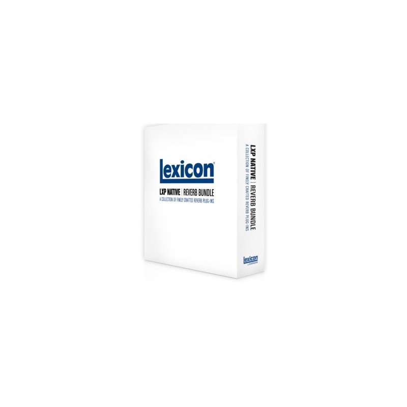 Lexicon Pro LXP Native Reverb Plug-in Bundle Lexicon Pro LXP Native Reverb Plug-in Bundle