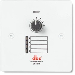 dbx ZC3 EU Wall-Mounted Zone Controller