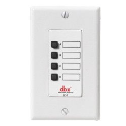 dbx ZC7 Wall-Mounted Zone Controller