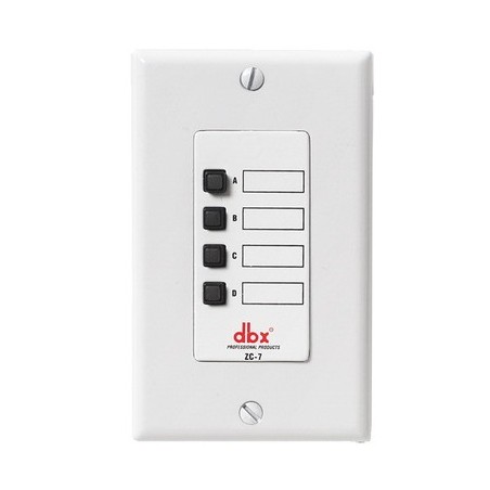 dbx ZC7 Wall-Mounted Zone Controller
