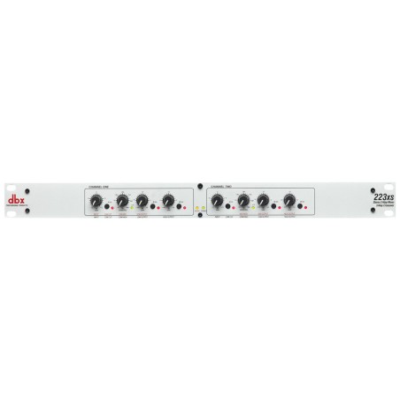 dbx 223xs Stereo 2-Way/Mono 3-Way Crossover with XLR Connectors