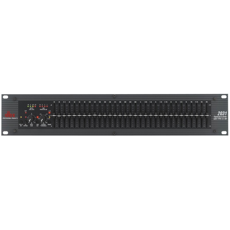 dbx 2031 Graphic Equalizer/Limiter with Type III dbx 2031 Graphic Equalizer/Limiter with Type III
