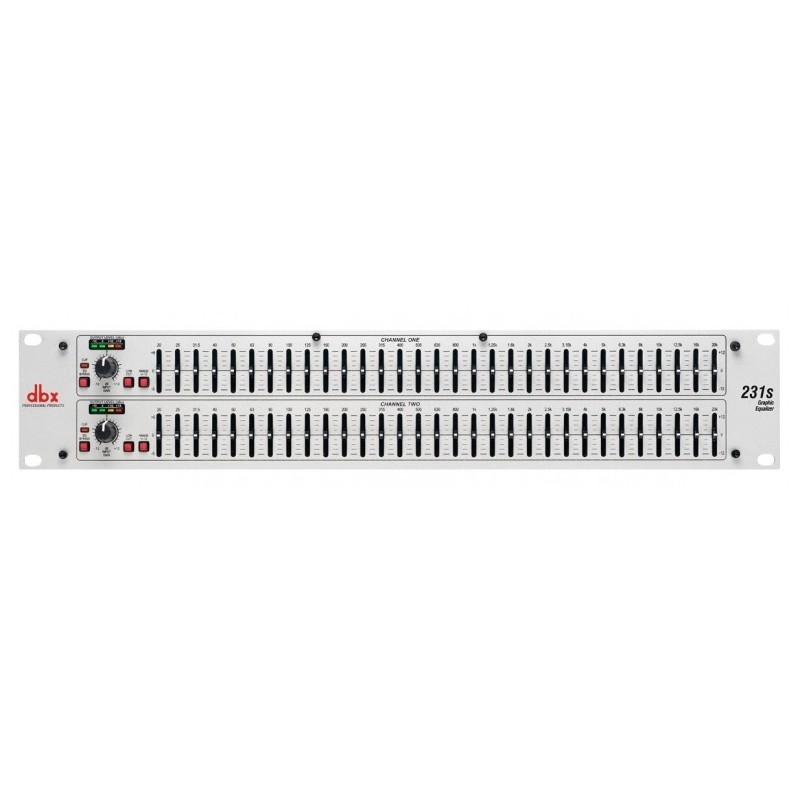 dbx 231s Dual Channel 31-Band Equalizer dbx 231s Dual Channel 31-Band Equalizer