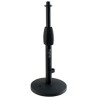 Frameworks GFW-MIC-0601 Desktop Mic Stand - Round Base - Twist Clutch