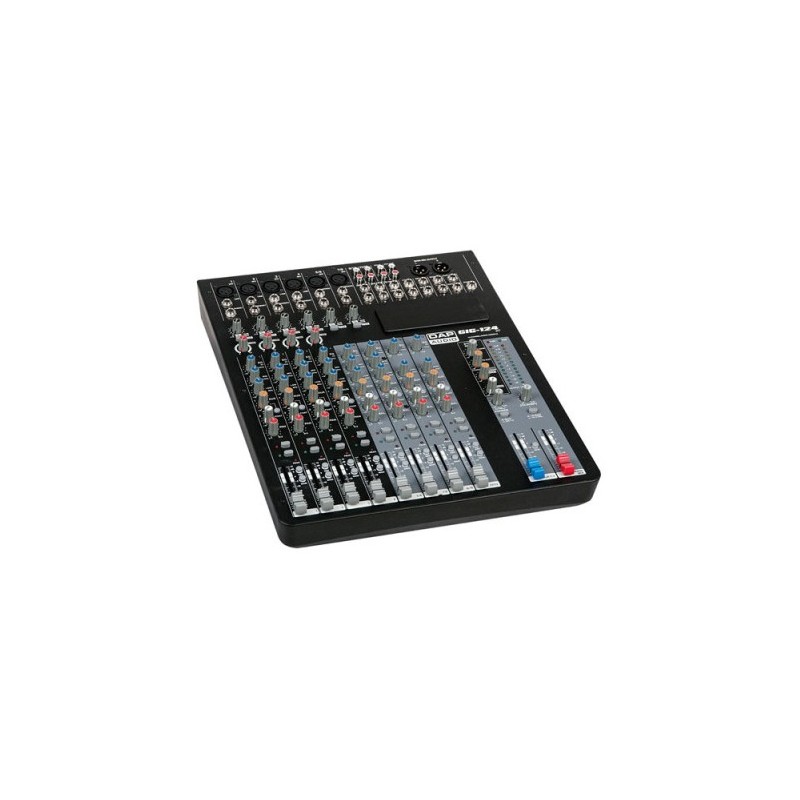 DAP GIG-124C 12 Channel live mixer incl. dynamics