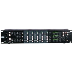 DAP IMIX-7.3 7 Channel 2U install mixer, 3 zones