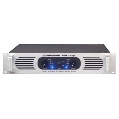 DAP P-400 Stereo Power Amplifier, Silver