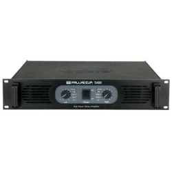 DAP P-500 2U High Power Class-AB Stereo PA Amplifier, Black