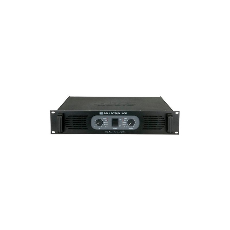 DAP P-700 2U High Power Class-AB Stereo PA Amplifier, Black