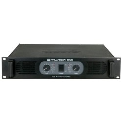 DAP P-1200 2U High Power Double Class-H Stereo PA Amplifier, Black