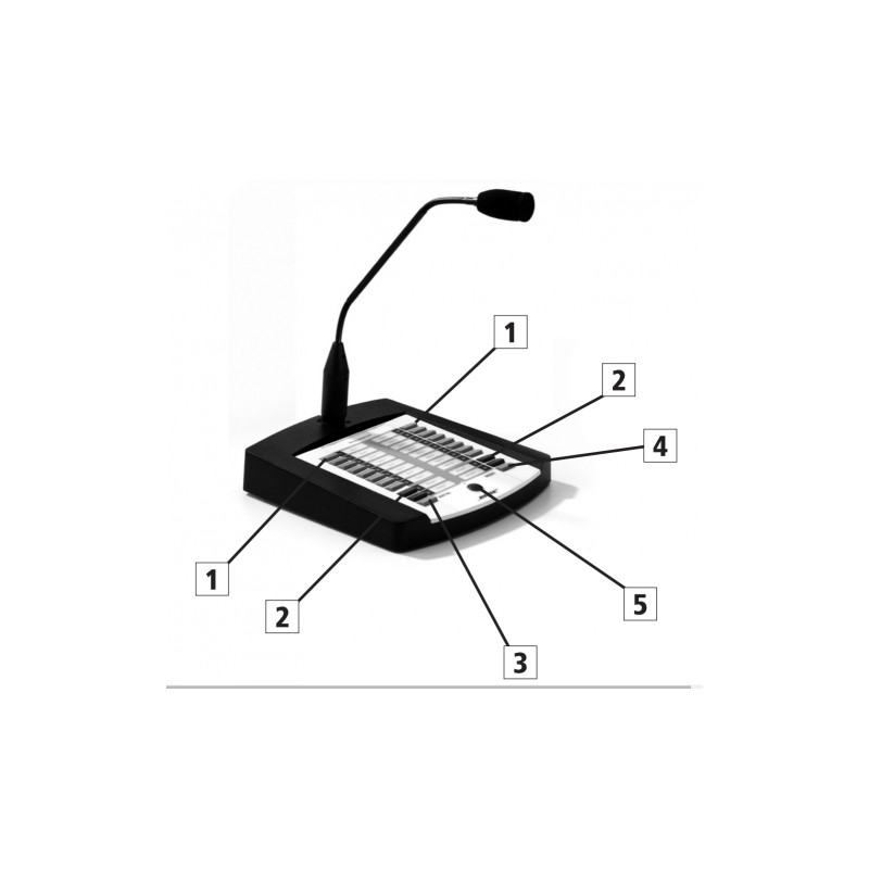 Bose - 38779 - AMS-8 Paging Panel  - Each