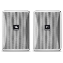 JBL Control 23-1-WH White Pair of Speakers 100V Line or 8 Ohm