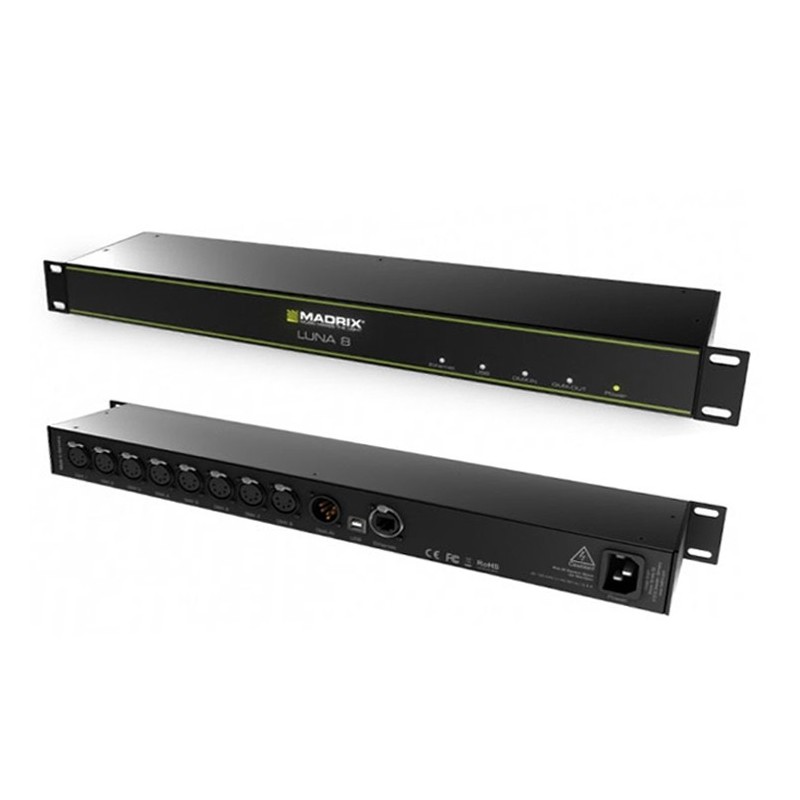 MADRIX Luna 8 DMX512 8 Universe Artnet Controller Low Latency