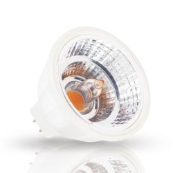 Akwil 6W MR16 LED 12V AC or DC LED Light Bulb Switched 600lm 30 or 60 Degree Warm or Pure White CRI 80 or 90 GU5.3 Base