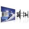 Front Loading Video Wall Display Bracket Fully Serviceable Wall Mount