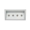 Coloronix SR49LED71 40W RGBW LED 4â€x 9â€ Recessed Wall Wash Light IP62 Weather Proofing Philips LED's