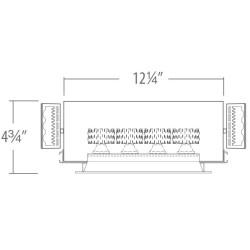 Coloronix SR49LED71 40W RGBW LED 4â€x 9â€ Recessed Wall Wash Light IP62 Weather Proofing Philips LED's