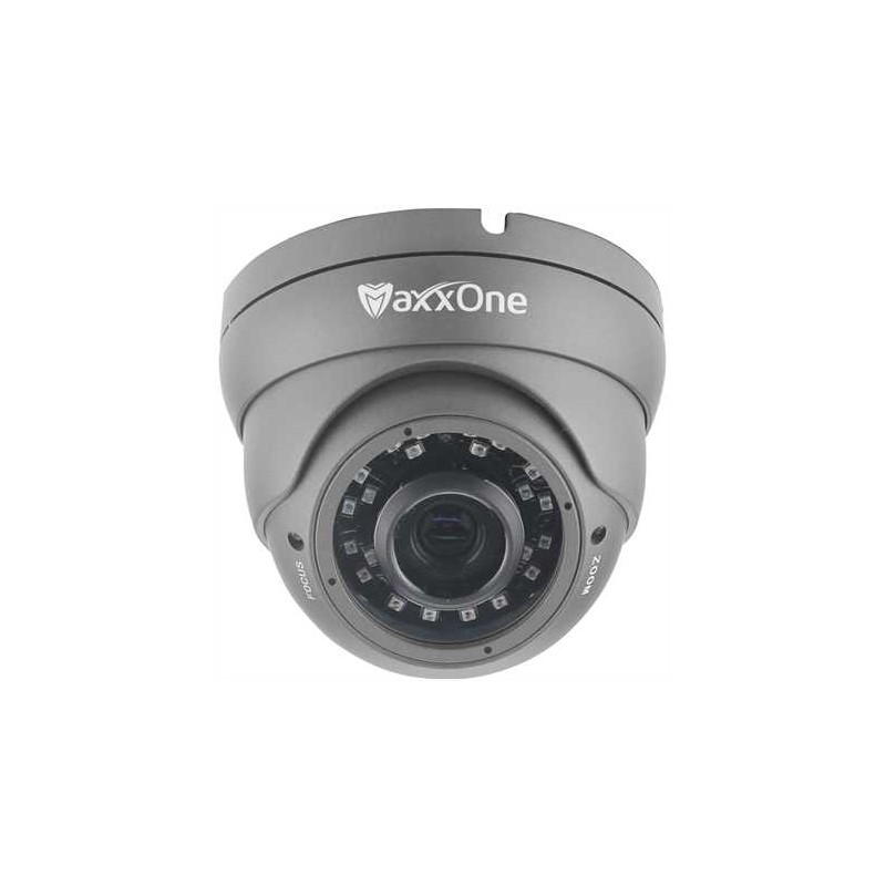 2.4MP CCTV Camera AHD  2.8-12mm 30m IR Dome GREY