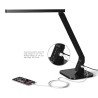 Dimmable Bedside LED Light with 2A USB Charging Socket and Adjustable Angle Arm