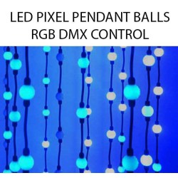 3D RGB LED Pixel Vertical Pendant Balls 360 degree