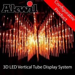 3D LED Pixel Pendant Tube 360 degree