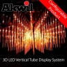 3D LED Pixel Pendant Tube 360 degree