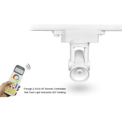 Smart Motorised RGBW LED Tracklight 2.4GHz