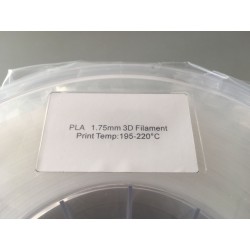 Transparent Precision PLA Pro 3D Printing Filament 1.75mm