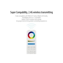 Smart Wireless 8-Zone RGB + CCT Remote Controller