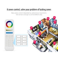 Smart Wireless 8-Zone RGB + CCT Remote Controller