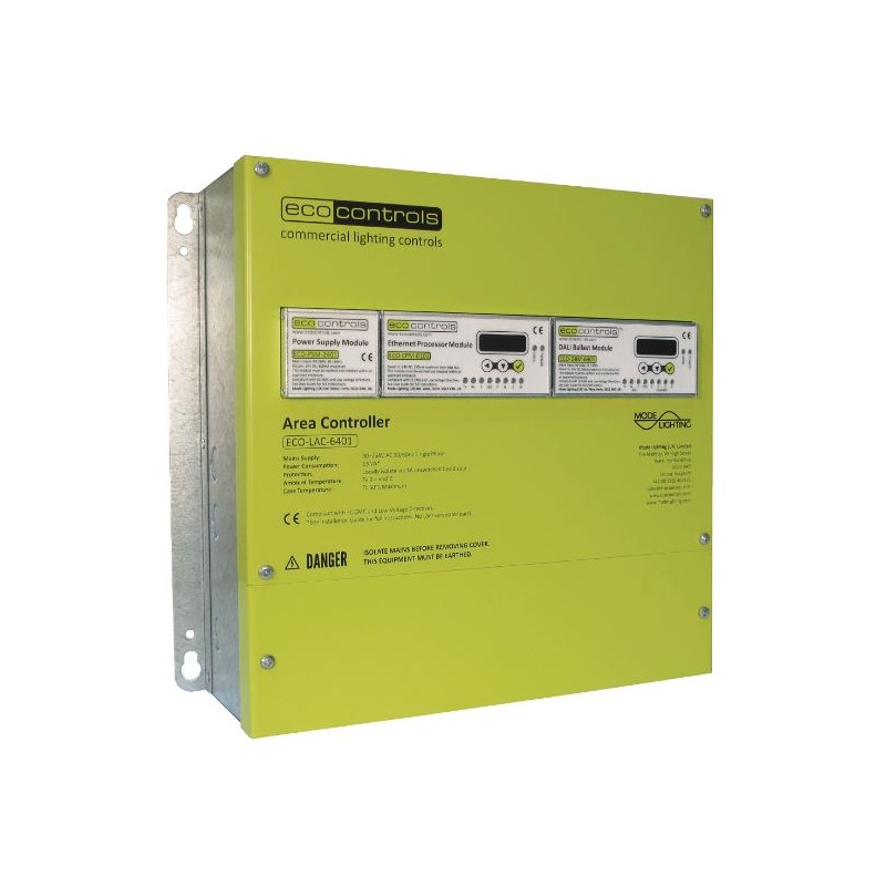 Mode ECO-LAC-6401 Area Controller (Area Controller - One DALI Universe, Ethernet Processor & PSU)