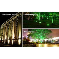 50W RGB+CCT LED Floodlight Full Colour and Colour Temperature Controlled Flood Light