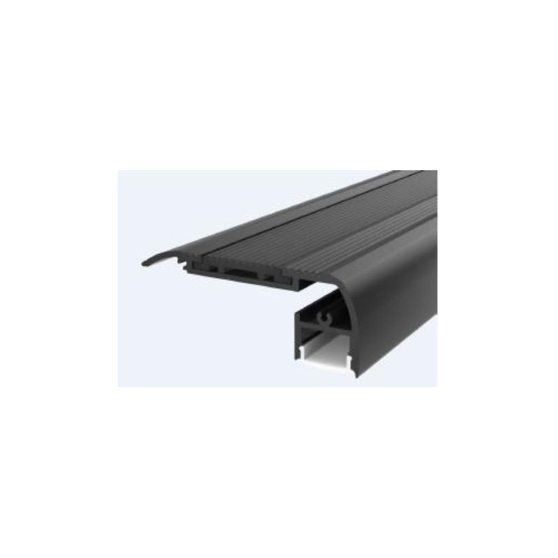 Aluminium LED Strip Profile for Stair Light Surface Steps