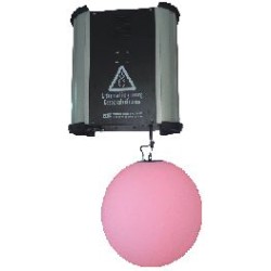 RGB LED DMX Kinetic Ball Pendant 50cm Motorised Winch 0-1.5m & 0-4m and Colour Ball 0.2m per sec DMX512 8CH