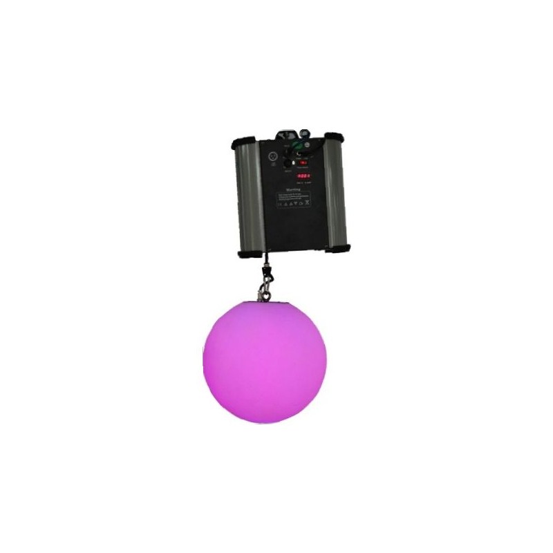 RGB LED DMX Kinetic Ball Pendant 25cm or 35cm Motorised Winch and Colour Ball 0.2m per sec DMX512  8CH