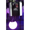 Kinetic RGB LED DMX Pixel Ball Pendant System 20cm High Speed Motorised Winch and Colour Ball 0.5m per sec DMX512  8CH