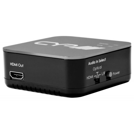 CYP -  AU-11CA Audio Embedder lets you insert an external audio signal into any HDMI source
